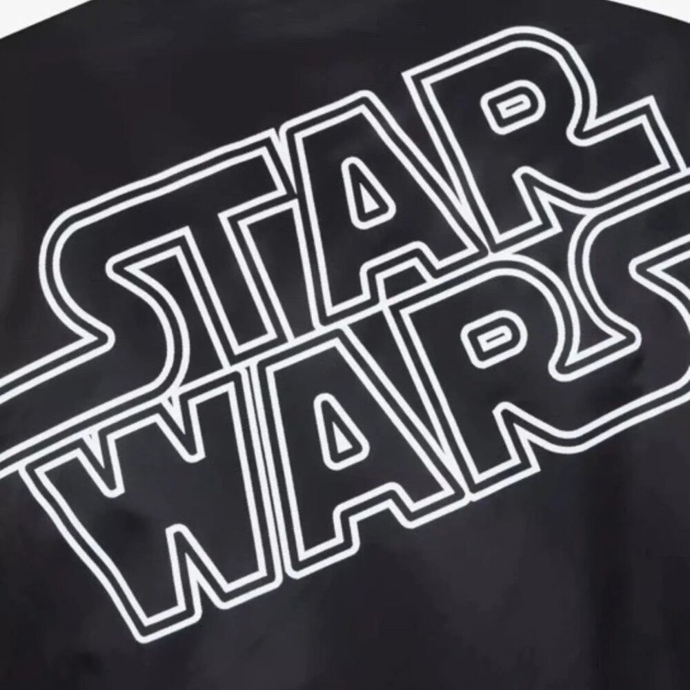 Cakeworthy Disney Star Wars Lightsaber Glow-in-the-Dark Bomber Jacket  XL - Picture 8 of 8